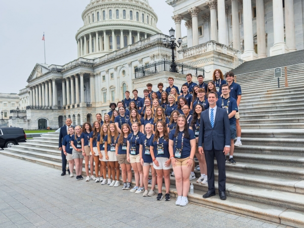 Day 5: US Capitol Group Photo Senator Boozman and Senator Cotton